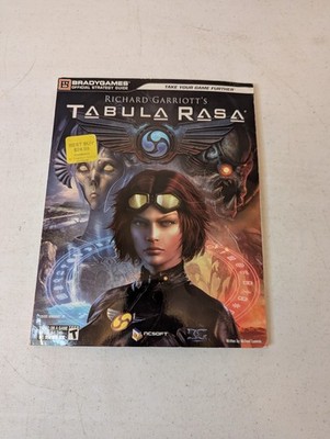 Richard Garriott's TABULA RASA Video Game Strategy Guide Brady Games