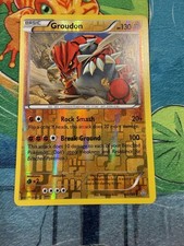 Pokemon XY: Primal Clash Groudon #84/160 Reverse Holo Card LP