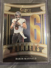 2025 Panini Select- Numbers Baker Mayfield #21 Buccaneers