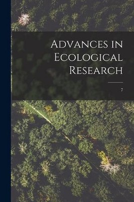 Advances in Ecological Research; 7 by Anonymous (English) Paperback Book