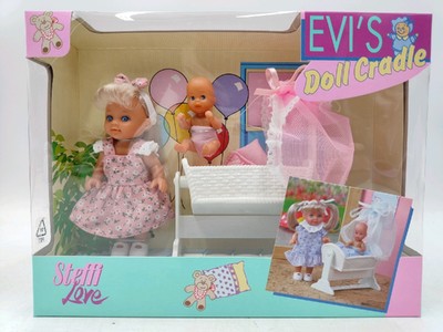 Steffi Love Evi's Doll Cradle Pink Simba Doll