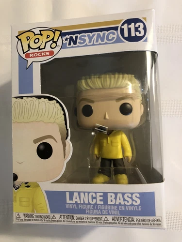 Funko Pop! #113 LANCE BASS NSYNC Rocks Vinyl Figure. New.