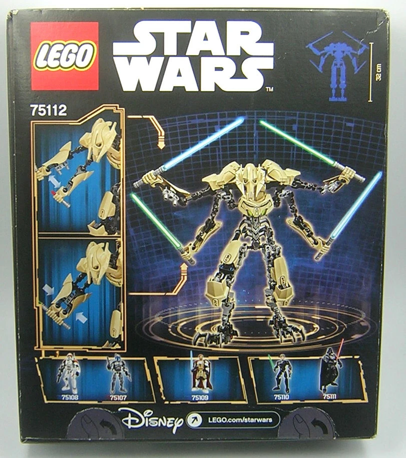 Star Wars 75112 General Grievous Buildable Figures MIB | eBay