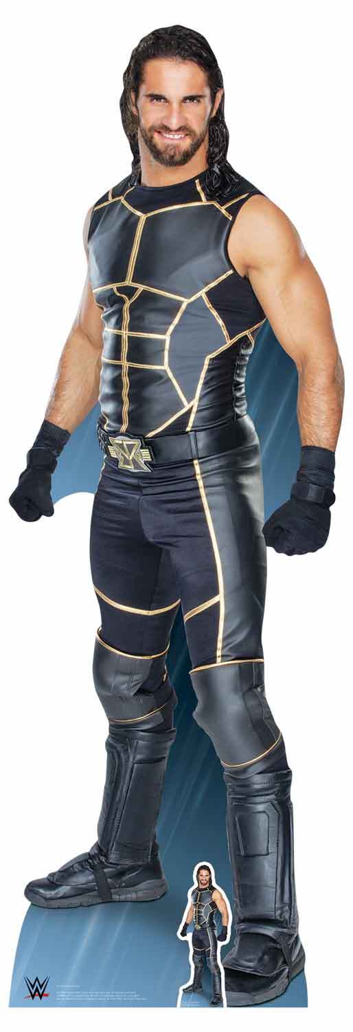 Seth Rollins WWE Lifesize and Mini Cardboard Cutout / Standup / Standee Wrestler