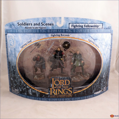 Lord of the Rings Armies soldiers scenes Fighting Fellowship 3-pack LOTR AOME