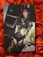 LISA BLACKPINK Moon Star KPOP Girl Photo Goddess Idol Card Lace