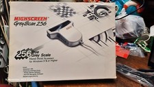 HIGHSCREEN Grey Scan 256, Grey ScaleHand Held Scanner For Windows 3.X or Higher