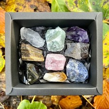Ultimate Raw Crystal Gift Box Set Healing Stones Crystals and