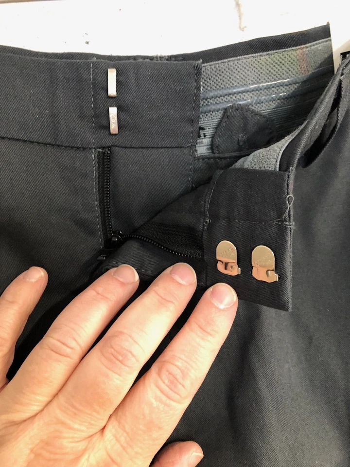 Pantalones cargo mujer 10 Reg Blauer 8810W EMT bolsillo lateral Street Gear gris oscuro Foto 2 de 4