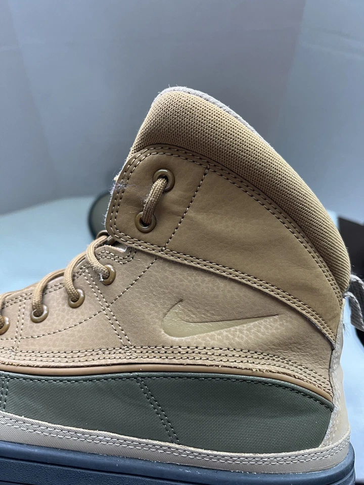 耐克 Youth ACG Woodside 2 小麦/绿色 524872-301 雪地/远足靴 7Y 码 — 第 2/4 张图片