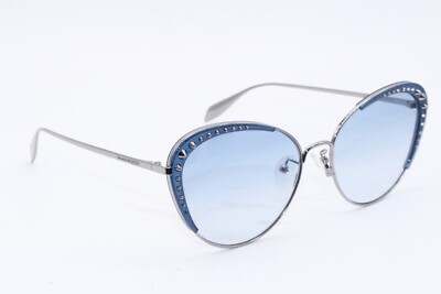 ALEXANDER MCQUEEN AM 0310S 004 SILVER GRADIENT AUTHENTIC FRAMES SUNGLASSES 59-17