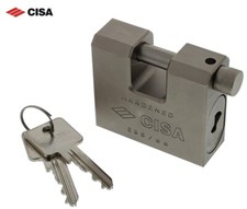 Lucchetto Cementato Catenaccio Corazzato Blindato Cisa Normale/Cifratura Unica