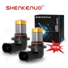 Pair 9145 H10 Led Fog Light Kit For Chrysler 300 300c 2005-2009 3000k Yellow Pair 9145 H10 Led Fog Light Kit For Chrysler 300 300c 2005-2009 3000k Yellow