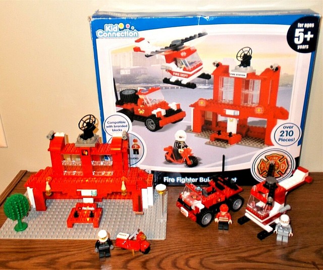 kid connection block vehicles play set