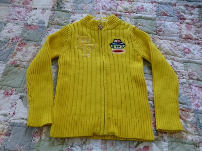 NWOT Paul Frank Girls Size 4T 100% Cotton Full Zip Ribbed