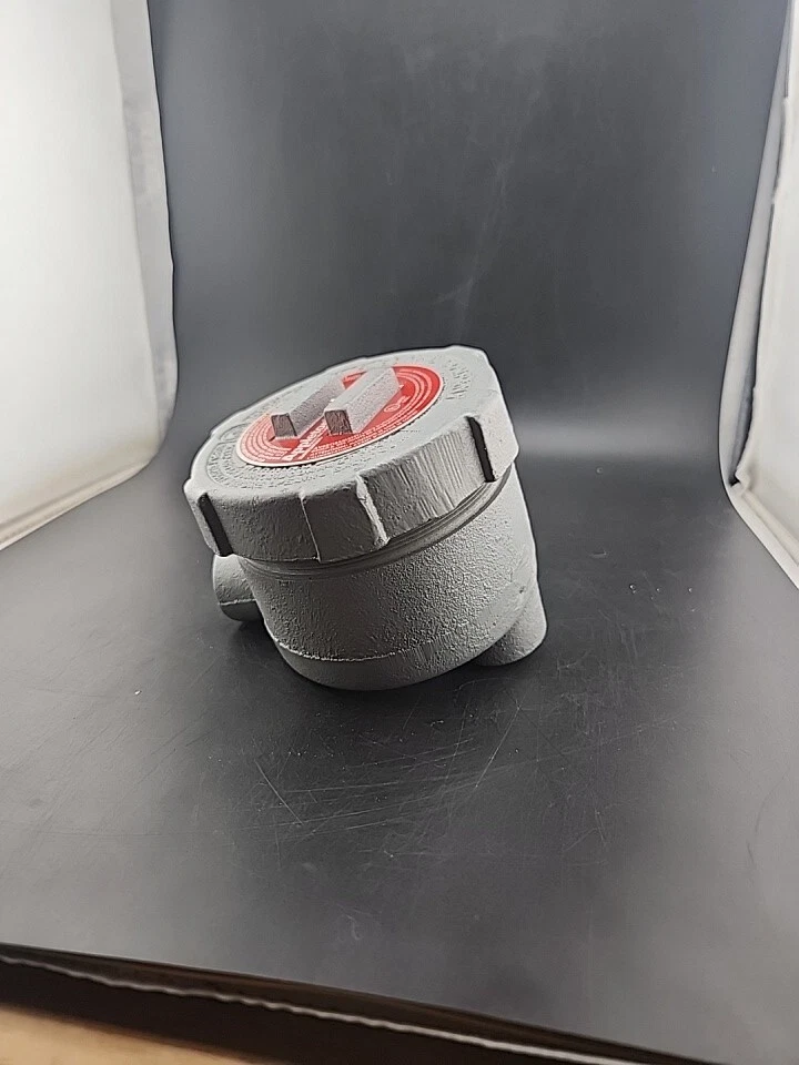 Appleton Electric GULB75 corpo de saída de conduíte ferro lb 1/2" à prova de explosão📦 - Imagem 2 de 4