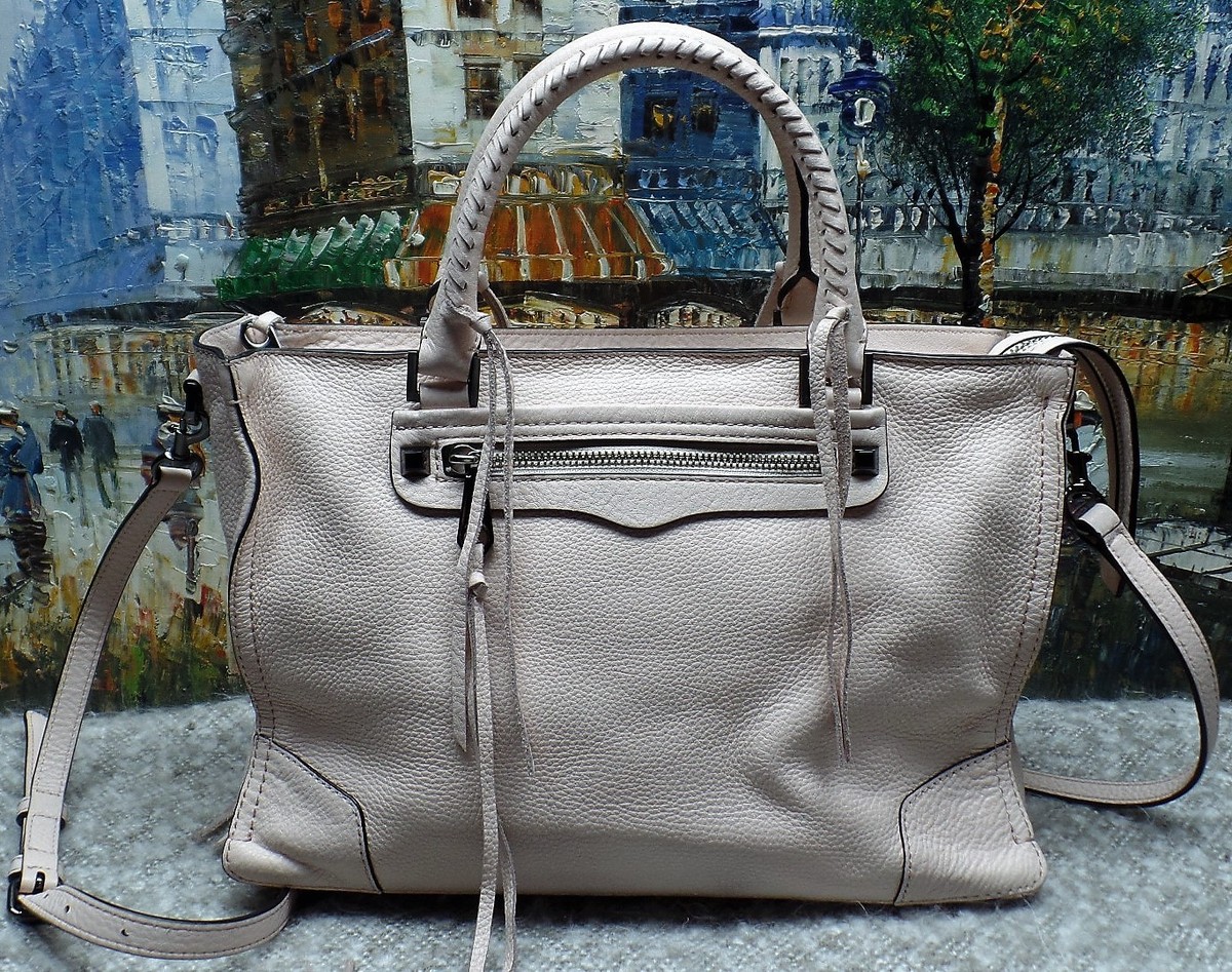 Rebecca Minkoff 'Regan' Leather Satchel in Pink Color $325