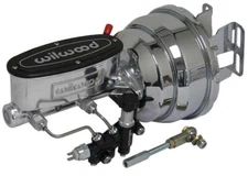 1955 1957 Chevy Car Chrome 8" Wilwood Master Power Brake Booster Kit 1" Bore