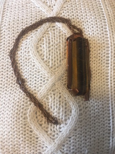 Unique Stone Necklace. Vintage. | eBay
