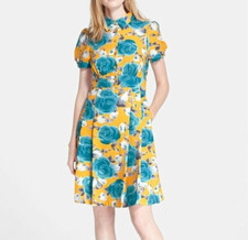 $458 NWOT Marc by Marc Jacobs Women's Jerrie Rose Crepe Dresses Size 4