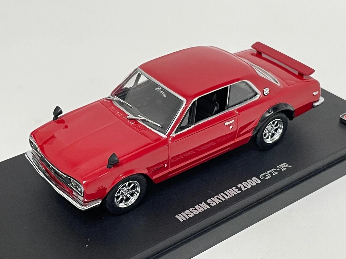 1/43 Kyosho 1971 Nissan Skyline 2000 GT-R in Red 03021R NC2006
