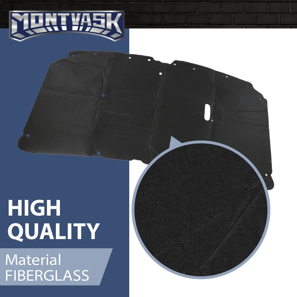 Hood Insulation Pad Fit For 1999-2007 Ford F250 F350 F450 Super Duty Excursion - Image 4 of 4
