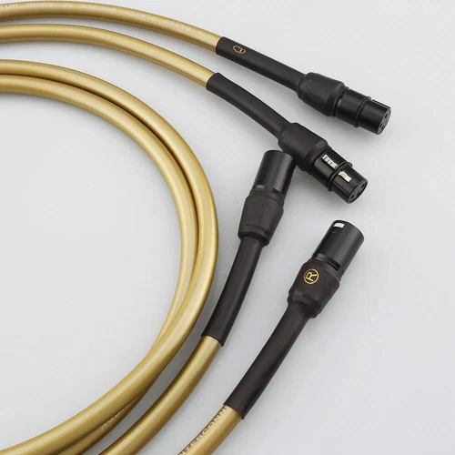 Pair OCC Silver Plated Cord HiFi Audio Interconnect XLR Balanced Signal Wire NEW - Picture 5 of 5
