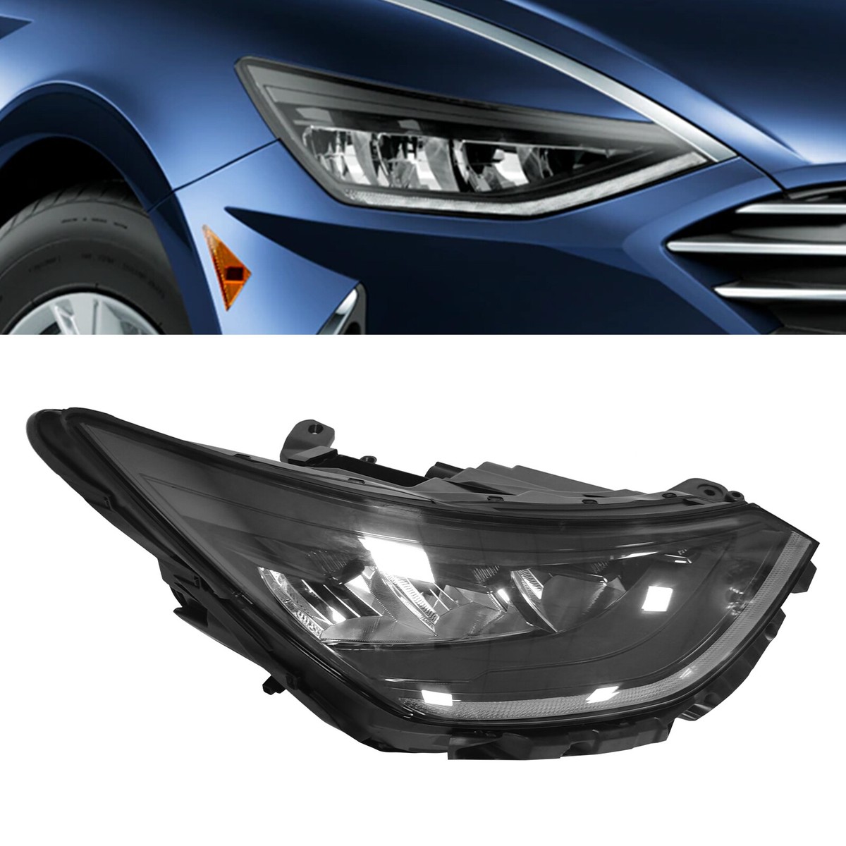 hnlさま 2020 2021 Hyundai Sonata LED LEFT headlight OEM | eBay