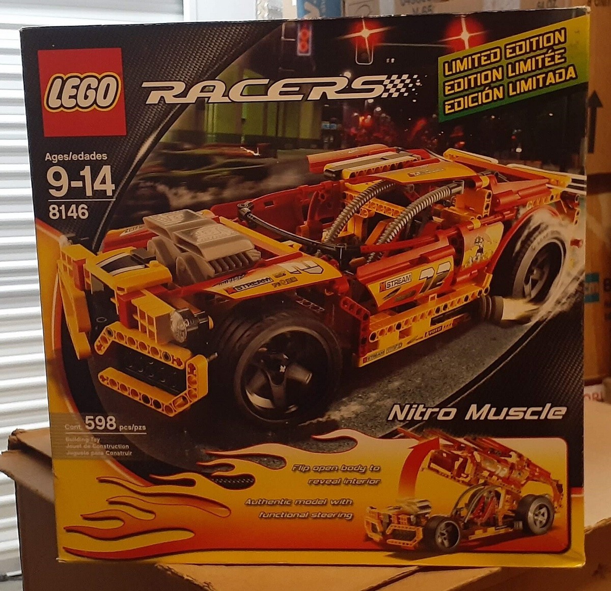 Lego Racers ( 8146 ) Limited Edition Nitro Muscle Race Car