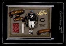 2003 Absolute Memorabilia Leather and Laces Combos #LL40 Anthony Thomas Ball /25
