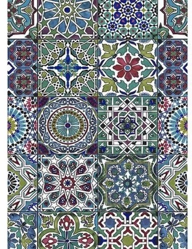 1.5mx45cm MORACCAN MOSAIC TILE STICKY BACK PLASTIC FILM SELF ADHESIVE VINYL FILM - Picture 2 of 3