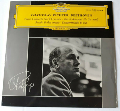 Beethoven Piano Concerto No. 3, Rondo in B-flat (Richter, Sanderling) DG 138 848