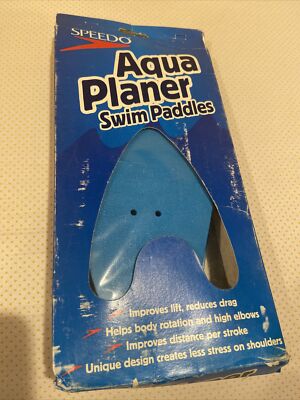 Vtg Vintage Speedo Training Swim Paddles