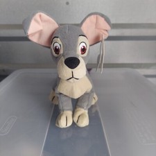 Walt Disney World 8" Tramp Bean Bag from Lady and the Tramp with Tag