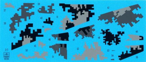 Hungarian Aero Decals 1/48 UKRANIAN SUKHOI Su-25 "FROGFOOT" Digital Camo Part 1 - Picture 2 of 4