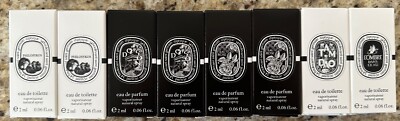 NIB DIPTYQUE Rose/Do Son Sample Size Spray 2ML Choose Your Scent