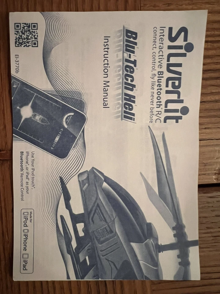 Silverlit Interactive Bluetooth RC Blu Tech Heli With USB Recharge Cable - Image 3 of 3