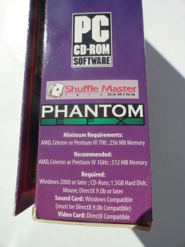 Reel Deal Casino High Roller PC CD-Rom von Phantom EFX PC CD-ROM NEU VERSIEGELT - Bild 6 von 6