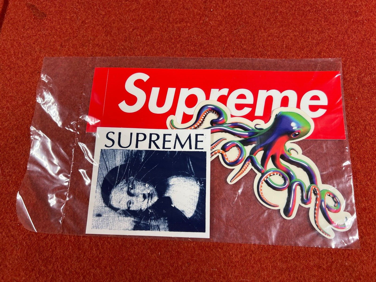 Supreme Mona Lisa Octopus Sealed Sticker Lot Pack SS18 Brand New