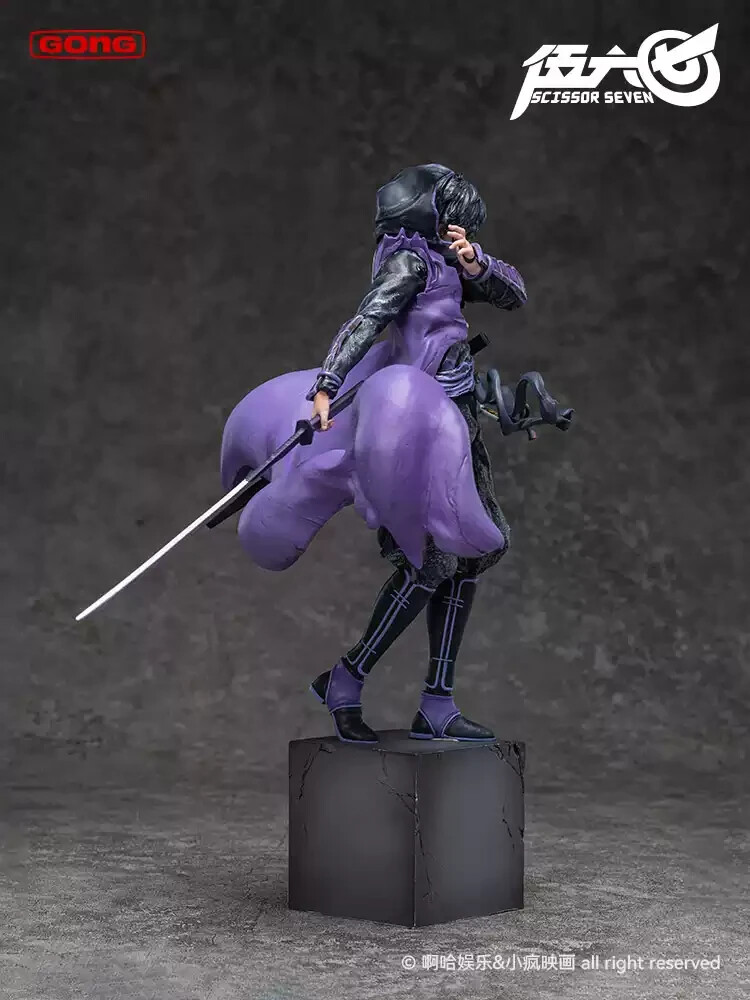 Official Wu Liuqi Scissor Seven Killer Seven 1/8 Figure Model 26cm