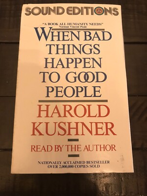 When Bad Things Happen to Good People by Harold S. Kushner 2001, Audio Cassette