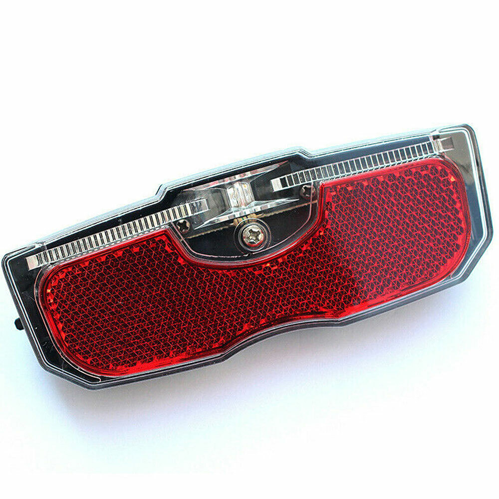 Bike Cycling Red Safety Rear Reflector Tail Light For Luggage Rack Bicycle part*