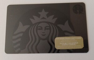 Black Starbucks Card | eBay