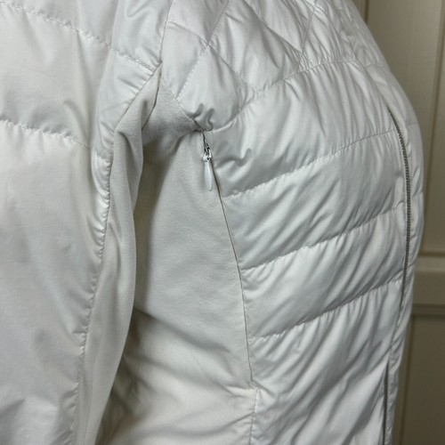 Lululemon Down For A Run Jacket Women's Size 4 White Goose Down Hoodie - Picture 5 of 19