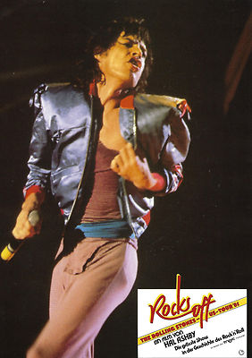 Aushangfoto ROCKS OFF ROLLING STONES US-TOUR `81 Mick Jagger Keith Richards #2