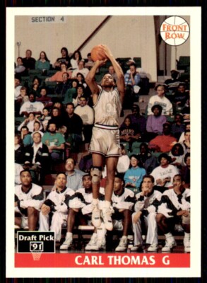 Row Row Carl 1991-92 Front Row Carl Thomas Basketball Cards #58 | eBay