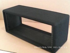 Custom Pearson 4 space simple rack Black...... only 8" deep 