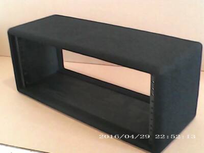 Custom Pearson 4 space simple rack Black...... only 8'' deep !