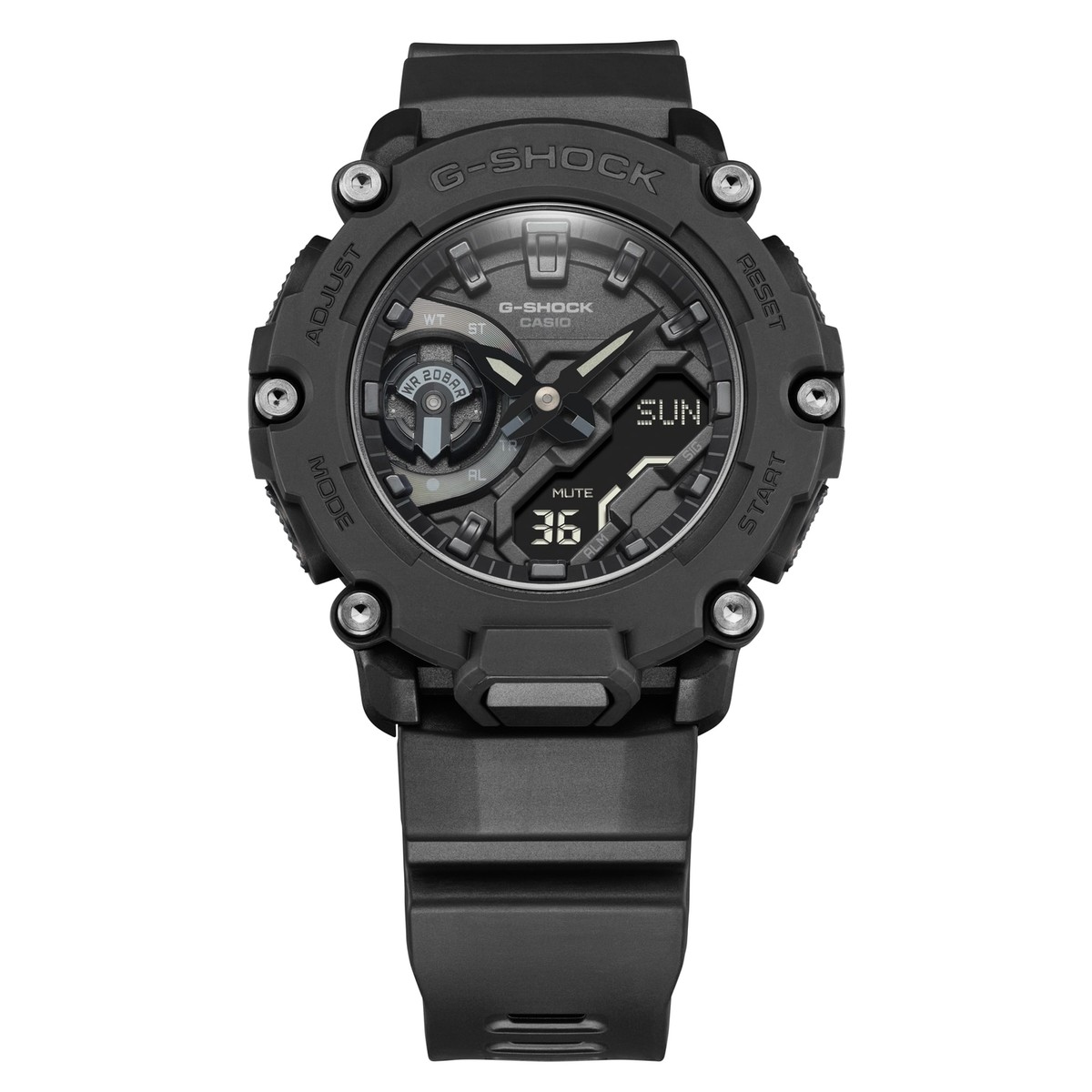 Casio G-Shock Analog Digital GA-2200 Series Men's Black Watch