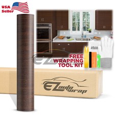 Oak Wood Textured Furniture Cabinet Grain Decal Vinyl Wrap Film Sticker 1398